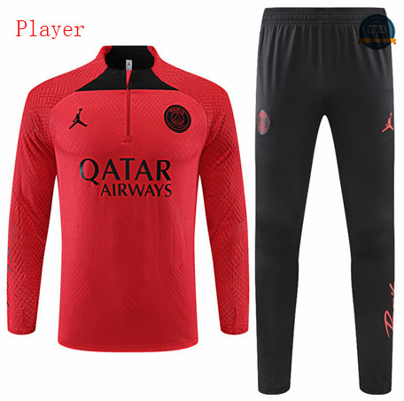 Cfb3 Camiseta Chandal Paris PSG Player Equipación Rojo 2022/2023 f046