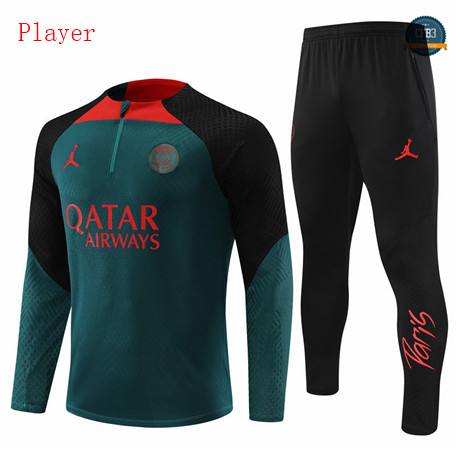 Cfb3 Camiseta Chandal Paris PSG Player Equipación Verde 2022/2023 f048