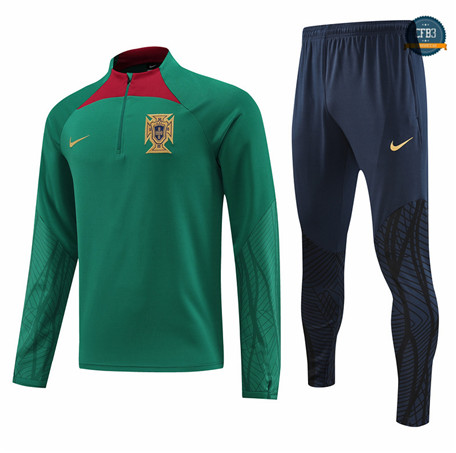 Cfb3 Camiseta Chandal Portugal Equipación Verde 2022/2023 f111