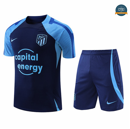 Cfb3 Camiseta Entrenamiento Atletico Madrid + Pantalones Equipación Azul 2022/2023 f322