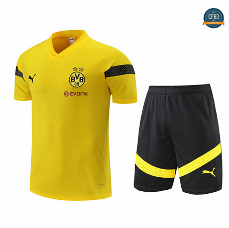 Cfb3 Camiseta Entrenamiento Borussia Dortmund + Pantalones Equipación Amarillo 2022/2023 f319