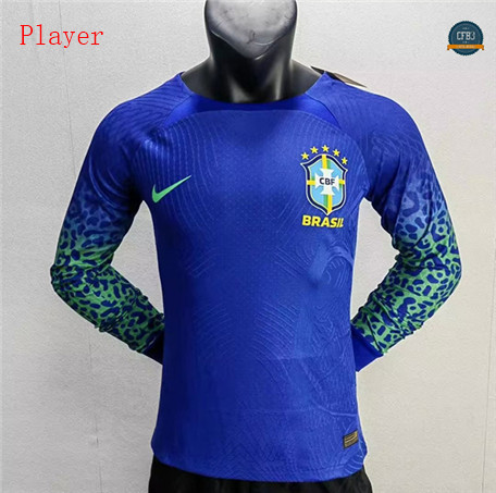 Cfb3 Camiseta Player Version Brasil 2ª Equipación Manga larga 2022/2023 f456
