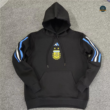 Cfb3 Camiseta Sudadera con Capucha Argentina Equipación Negro 2022/2023 f380