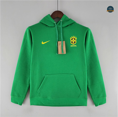 Cfb3 Camiseta Sudadera con Capucha Brasil Equipación Verde 2022/2023 f388
