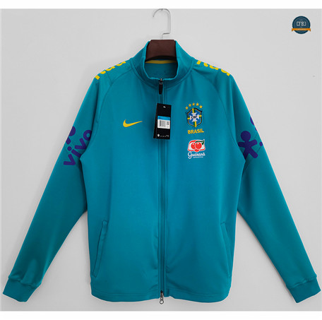 Cfb3 Camiseta Chaqueta Brasil Equipación Azul 2022/2023 f390