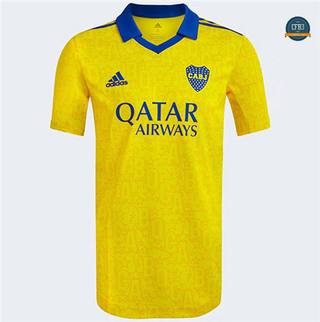 Cfb3 Camiseta Boca juniors Maillot Amarillo 2022/2023