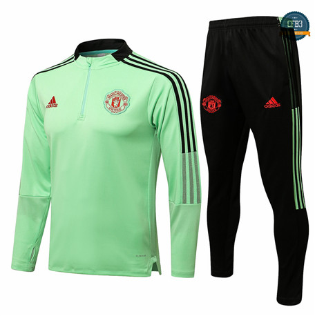 Cfb3 Camiseta Chandal Manchester United Equipación Verde 2022/2023