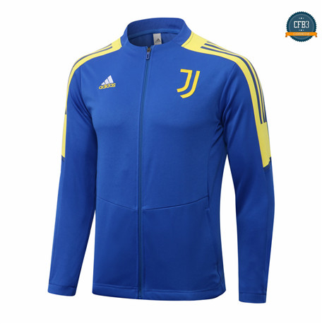 Cfb3 Camiseta Chaqueta Juventus Equipación Azul/Amarillo 2022/2023