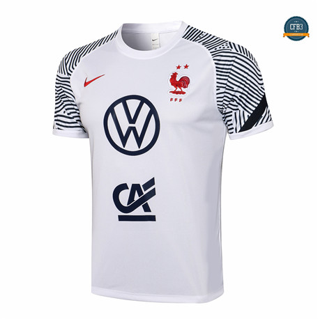 Cfb3 Camiseta Entrenamiento T-Shirts Francia Blanco 2022/2023