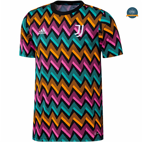 Cfb3 Camiseta Juventus Pré-Match Negro 2022/2023