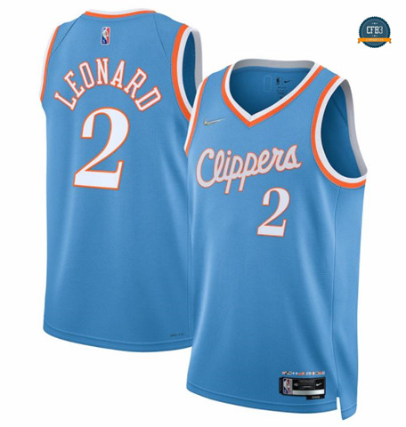 Cfb3 Camiseta Kawhi Leonard, Los Angeles Clippers 2021/22 - Edición de la ciudad