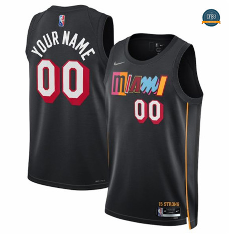 Cfb3 Camiseta Custom, Miami Heat 2021/22 - Edición de la ciudad