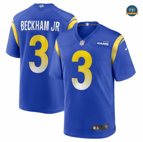 Cfb3 Camiseta Odell Beckham Jr, Los Angeles Rams - Real