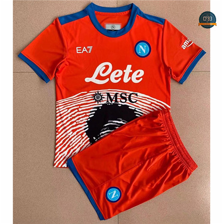 Cfb3 Camiseta Naples Enfant edición conmemorativa Naranja 2022/2023