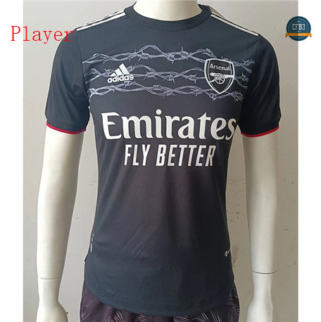 Cfb3 Camiseta Player Version Arsenal Equipación Negro 2022/2023