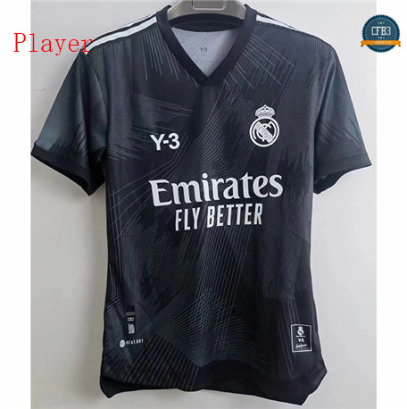 Cfb3 Camiseta Player Version Real Madrid Equipación Y3 Negro 2022/2023