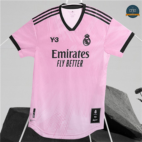 Cfb3 Camiseta Real Madrid Maillot Y-3 Rosa 2022/2023