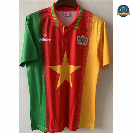 Cfb3 Camiseta Retro 1994 Camerún Equipación