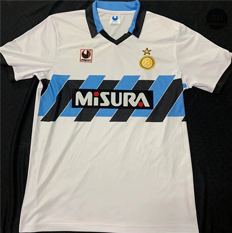 Cfb3 Camiseta Retro 1990-91 Inter Milan 2ª Equipación