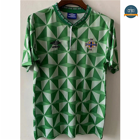 Cfb3 Camiseta Retro 1990 Irlanda del norte 1ª Equipación