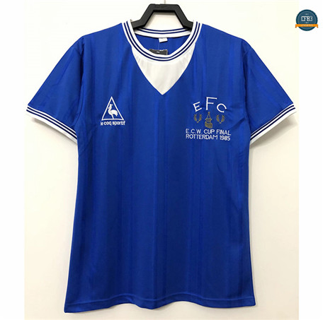 Cfb3 Camiseta Retro 1985 Everton 1ª Equipación
