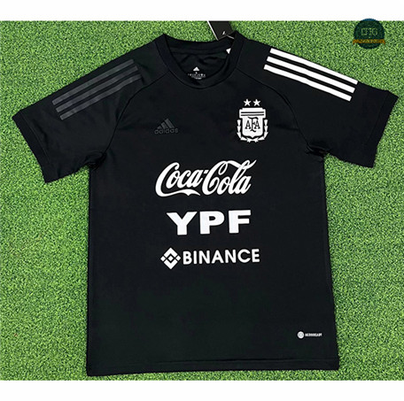 cfb3 camisetas Argentina Entrenamiento Negro 2022/2023