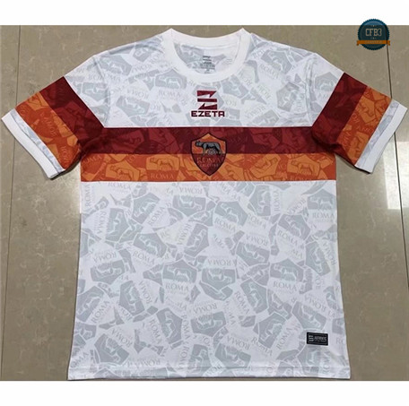 cfb3 camisetas AS Roma 1ª Equipación Blanco 2022/2023