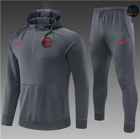 cfb3 camisetas Chandal Niños Paris PSG Equipación Sombrero Gris 2022/2023