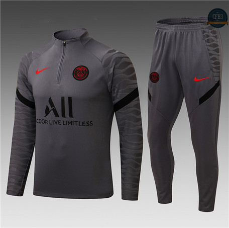 cfb3 camisetas Chandal Niños Paris PSG Equipación Negro/Gris 2022/2023 cfb3 009