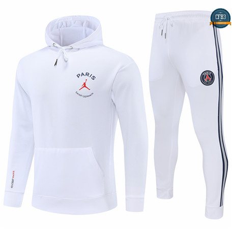 cfb3 camisetas Chandal Paris PSG Equipación Sombrero Blanco 2022/2023