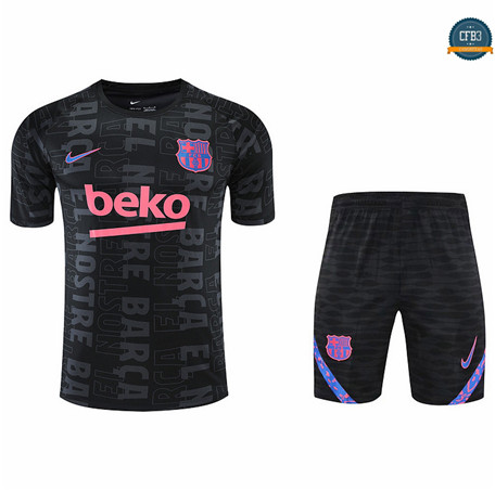 cfb3 camisetas Entrenamiento Barcelona + Cortos Equipación 2022/2023 cfb3 042