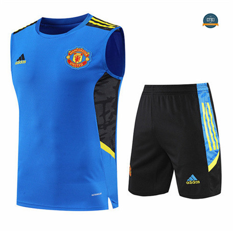 cfb3 camisetas Entrenamiento Manchester United Debardeur + Cortos Equipación 2022/2023 cfb3 106