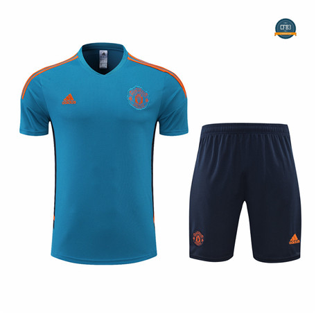 cfb3 camisetas Entrenamiento Manchester United + Cortos Equipación 2022/2023 cfb3 112