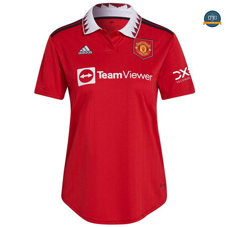 cfb3 camisetas Manchester United Mujer 1ª Equipación 2022/2023