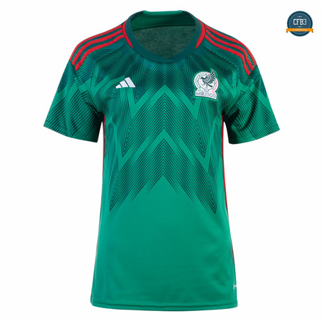 cfb3 camisetas México Mujer Verde 2022/2023