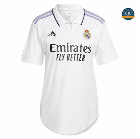 cfb3 camisetas Real Madrid Mujer 1ª Equipación 2022/2023