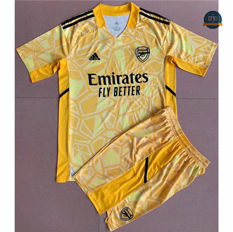 cfb3 camisetas Arsenal Niños Portero Amarillo 2022/2023