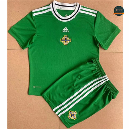 cfb3 camisetas Irlanda del norte Niños 1ª Equipación 2022/2023