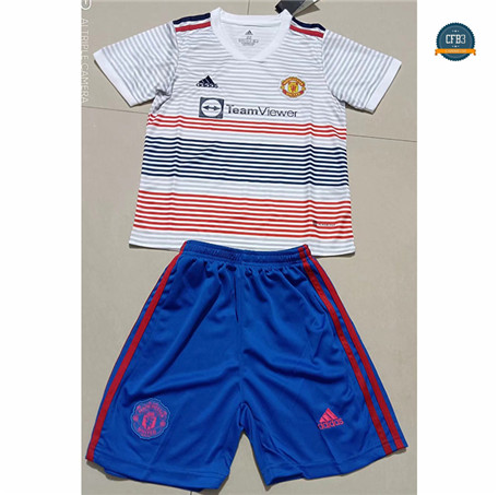 cfb3 camisetas Manchester United Niños 2ª Equipación 2022/2023