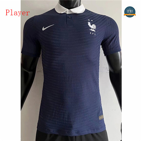 cfb3 camisetas Player Version Francia Equipación Azul 2022/2023