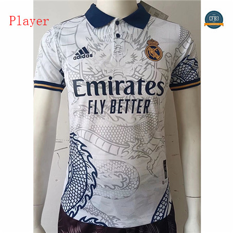 cfb3 camisetas Player Version Real Madrid Equipación Especial Blanco 2022/2023