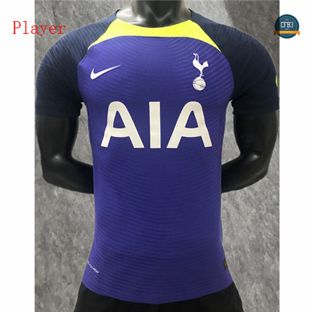cfb3 camisetas Player Version Tottenham Hotspur Equipación Entrenamiento Azul 2022/2023