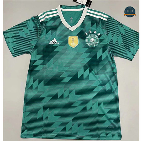 cfb3 camisetas Retro 2018 Alemania 2ª Equipación