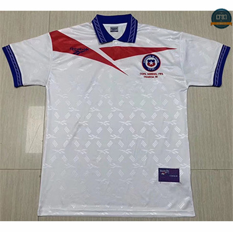 cfb3 camisetas Retro 1998 Chile 2ª Equipación