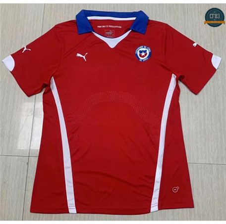 cfb3 camisetas Retro 2014 Chile 1ª Equipación