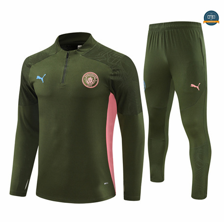 Hacer Chándal Fútbol Manchester City Equipación 2024/2025 verde