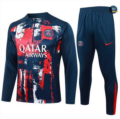 Comprar Chándal Fútbol Paris Saint Germain Equipación 2024/2025 Azul marino