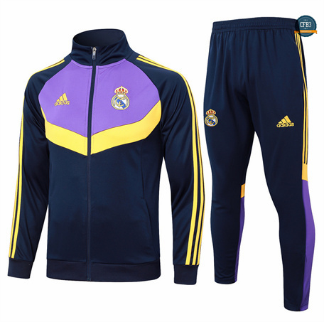 Venta Chaqueta Chándal Fútbol Real Madrid Equipación 2024/2025 Azul marino
