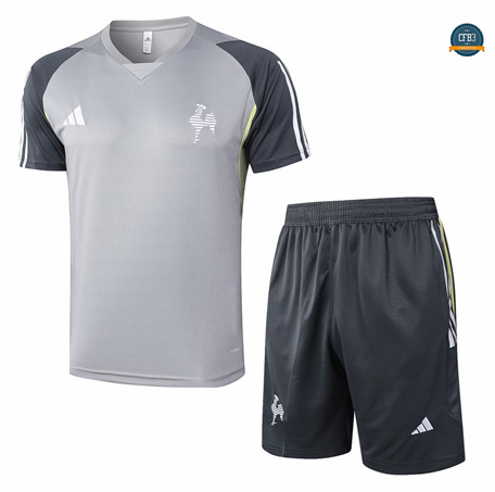Hacer Camiseta Entrenamiento futbol Atletico Mineiro + Pantalón 2024/2025 gris claro