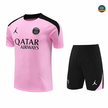 Buscar Camiseta Entrenamiento futbol Paris Saint Germain + Pantalón 2024/2025 rosa